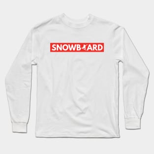 Snowboard Long Sleeve T-Shirt